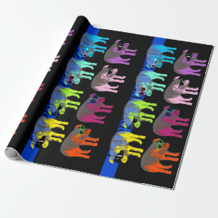 Schwein Chinesisches Neujahr 2019 Pop Wrapping Pap Geschenkpapier