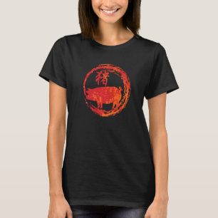 Schwein Chinesisches Zeichen des Zodiaks T-Shirt