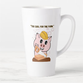 Schwein der Tischlerquote Milchtasse