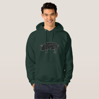Schwein-Diagramm Hoodie