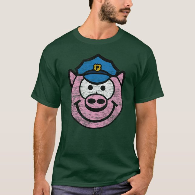 Schwein (dunkle Shirts) T-Shirt (Vorderseite)