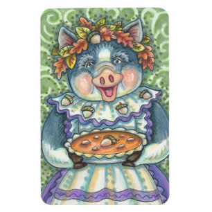 SCHWEIN & EICHELN PASTETE, THANKSGIVING MIT LIEBE MAGNET