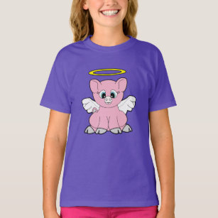 Schwein-Engel T-Shirt