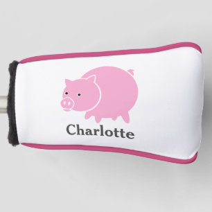 Schwein Ferkel Bauernhof Tier Schwein Cartoon Golf Headcover