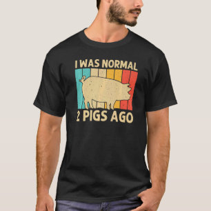 Schwein für Männer Bauer Schweine T-Shirt