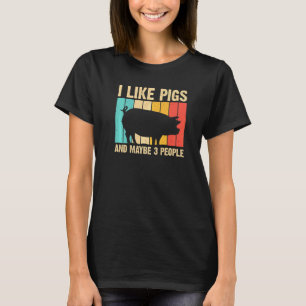Schwein Für Männer Frauen Bauernhof Tier Schwein V T-Shirt