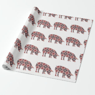 Schwein Geschenkpapier