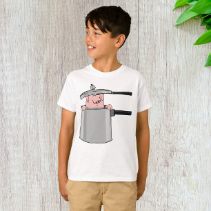 Schwein Im Topf T-Shirt