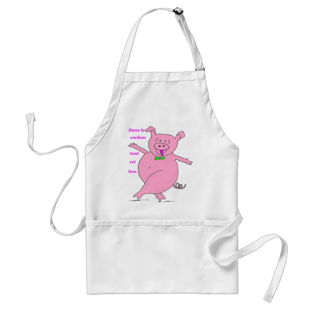 SCHWEIN IST ALLES GUTES 1.PNG SCHÜRZE (Vorne)