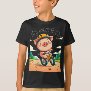 Schwein kann nicht fliegen. T-Shirt