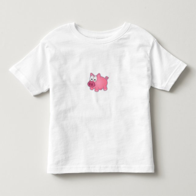Schwein Kleinkind T-shirt (Vorderseite)