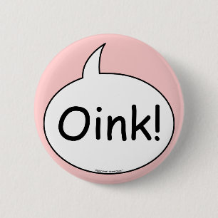 Schwein-Kostüm-Knopf Button