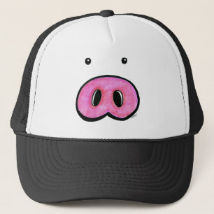Schwein-Nasen-Hut Truckerkappe
