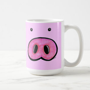 Schwein-Nasen-Kaffeetasse Kaffeetasse