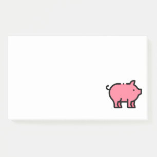 Schwein Post-it Klebezettel