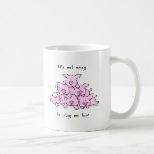 Schwein-Pyramide-Kaffee-Tasse Kaffeetasse