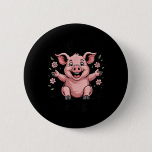 Schwein Rosa Lustig Wild Für Jesus Meme Cute Chris Button