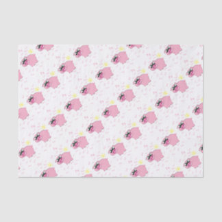 Schwein Seidenpapier