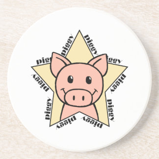 Schwein-Stern Untersetzer