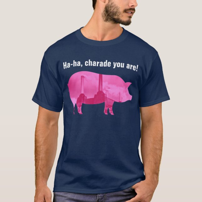 Schwein T-Shirt (Vorderseite)