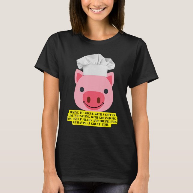 Schwein T-Shirt (Vorderseite)