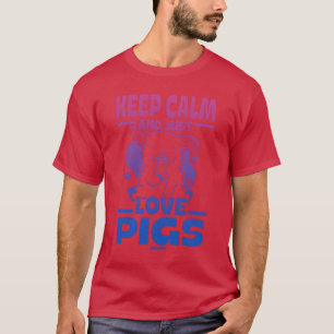 Schwein Tier Ferkel Bauernhof lustiges Geschenk Fr T-Shirt