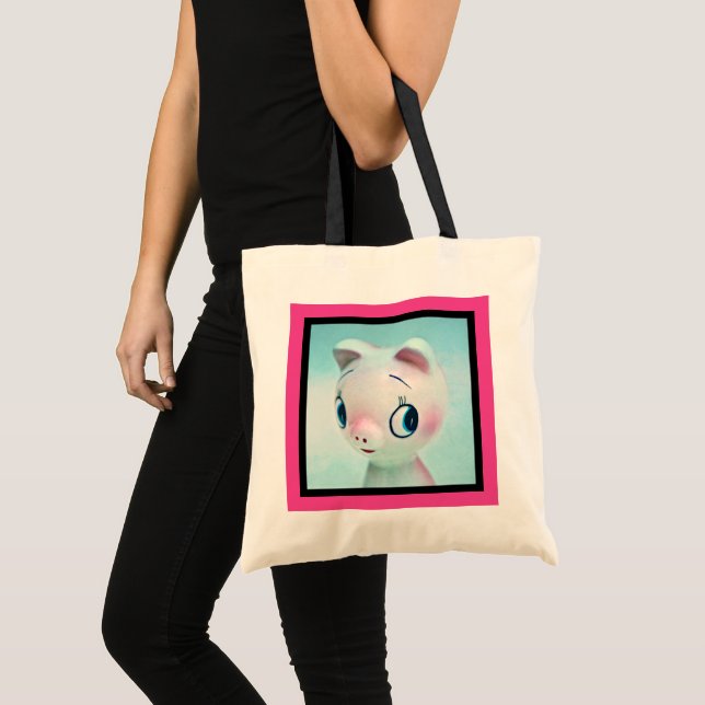 Schwein Tragetasche (Vorderseite (Produkt))