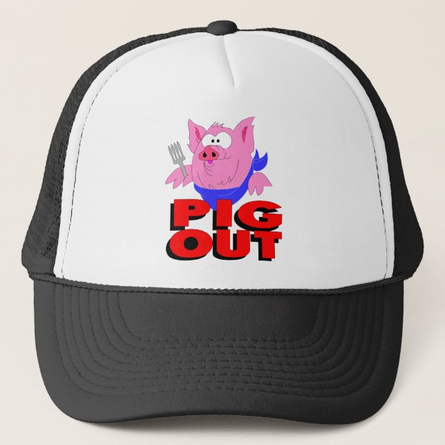 Schwein Truckerkappe (Vorderseite)