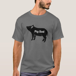 Schwein-Vater-Shirt T-Shirt