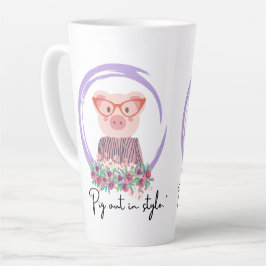 Schwein-Zitat Milchtasse