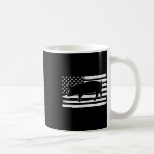 Schweine 4. Juli US-Flagge USA Amerika Kaffeetasse