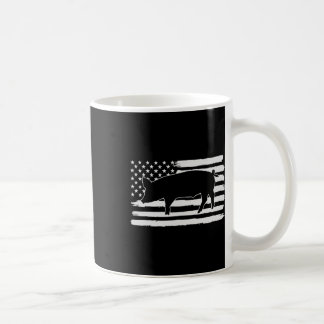 Schweine 4. Juli US-Flagge USA Amerika Kaffeetasse