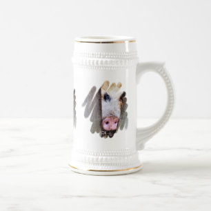 SCHWEINE BIERGLAS