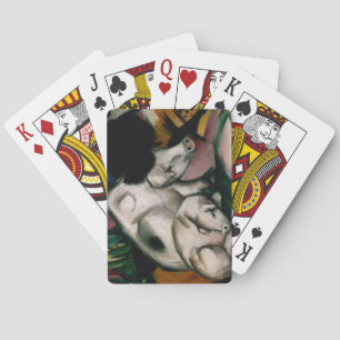 Schweine, c.1912 (Öl auf Leinwand) Spielkarten