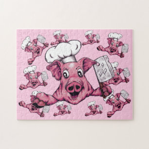 Schweine Der hamizide Maniac Cartoon Schweinefleis