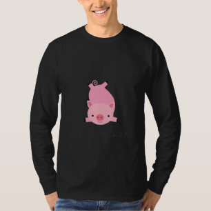 Schweine Do Yoga Angepasst T-Shirt