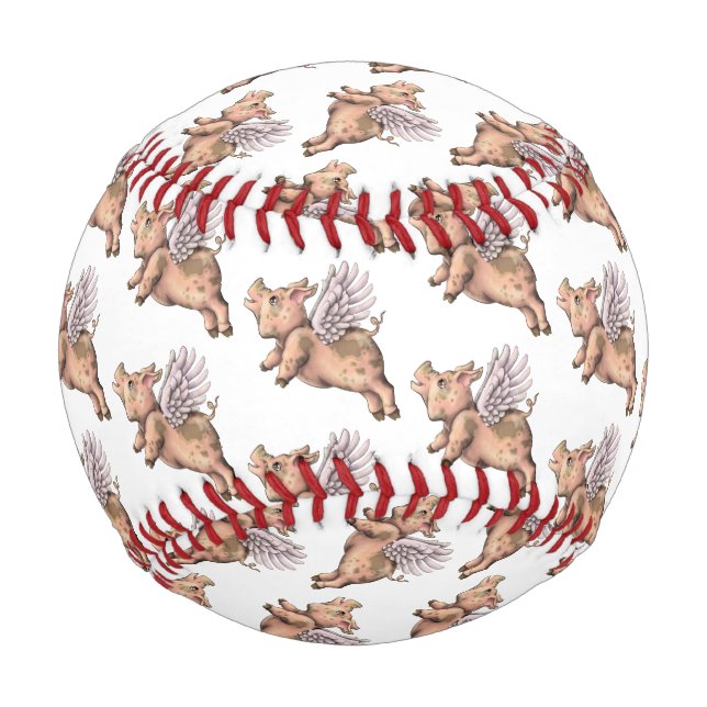 Schweine Fly Baseball (Vorderseite)