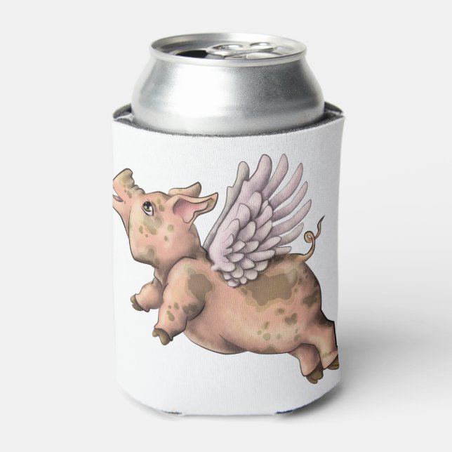 Schweine Fly Dosenkühler (Kanne Vorderseite)