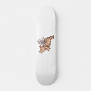 Schweine Fly Skateboard