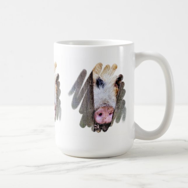 SCHWEINE KAFFEETASSE (Rechts)