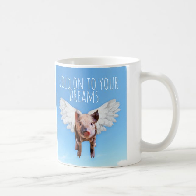 Schweine konnten fliegen kaffeetasse (Rechts)