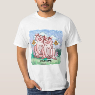 Schweine Liebhaber T-Shirt