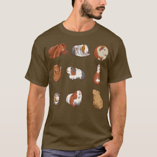 Schweine mit niedlicher Guinea für Besitzer von Gu T-Shirt