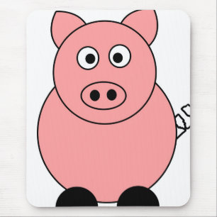 Schweine-Mousepad Mousepad