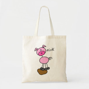 Schweine sagen Oink T-Shirts und Geschenke Tragetasche