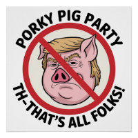 Schweine-Schweinchen-Party: Game Over für die Einp