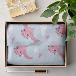 Schweine Seidenpapier
