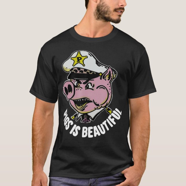 Schweine sind schöne Bauer T-Shirt (Vorderseite)