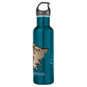Schweine sind wertvolle JDRF Trinkflasche