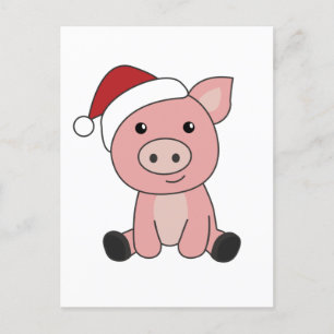 Schweine Weihnachten Schnee Winter Tiere Schweine